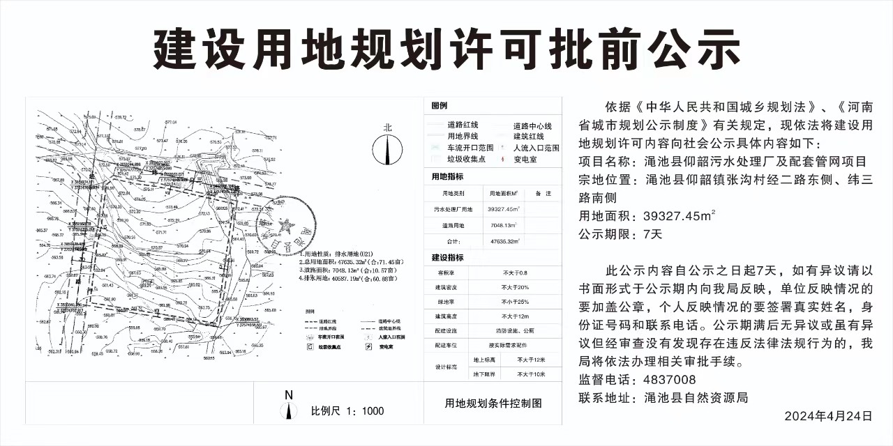 渑池县仰韶镇张沟村经二路东侧、纬三路南侧建设用地规划许可批前公示.jpg